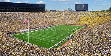 Image of Michigan Wolverines In Champaign