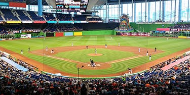 Image of Miami Marlins In Oakland
