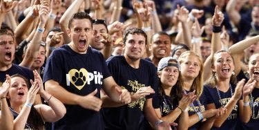 Image of Pittsburgh Panthers Football In Louisville