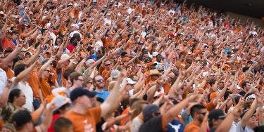Image of Texas Longhorns Football In College Station