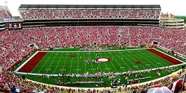 Image of Alabama Crimson Tide In Baton Rouge